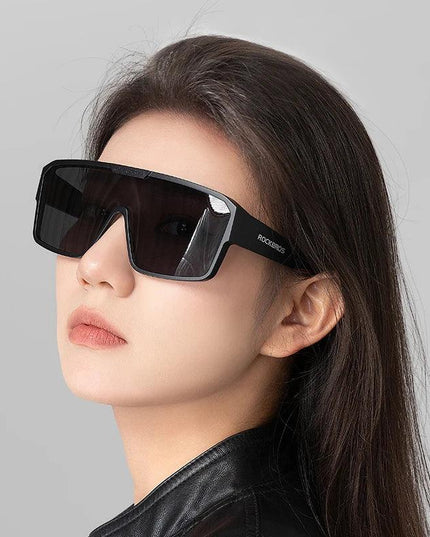 ROCKBROS Cycling Sunglasses Polarized UV Protection Set Glasses Frame for Myopia Glasses Running Fishing Cyling Goggles