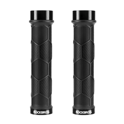 ROCKBROS Bike HandleBar Grip Silicone Non-Slip Bike Handle Cover Ultralight Anti-skid Bike Handle Alloy Cycling Accessories