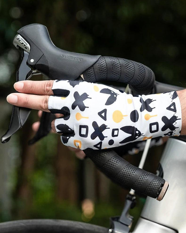ROCKBROS Cycling Gloves Half Finger Summer Men Women Gloves Breathable Anti Slip MTB Road Bike Gloves Fitness Shock-absorbing