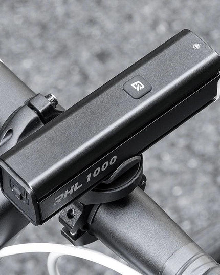 ROCKBROS Bike Light 1000LM Type-C Charging MTB Road Cycling Highlight Bike Light Front Lamp 4500mAh IPX6 Bicycle Accessories