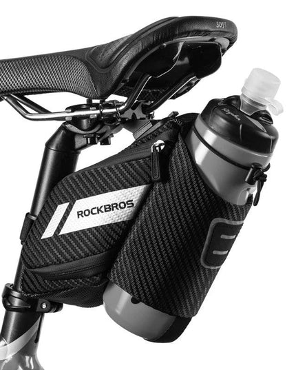 ROCKBROS 1.5L Bicycle Bag Water Repellent Durable Reflective MTB Road Bike With Water Bottle Pocket Bike Bag Accessories