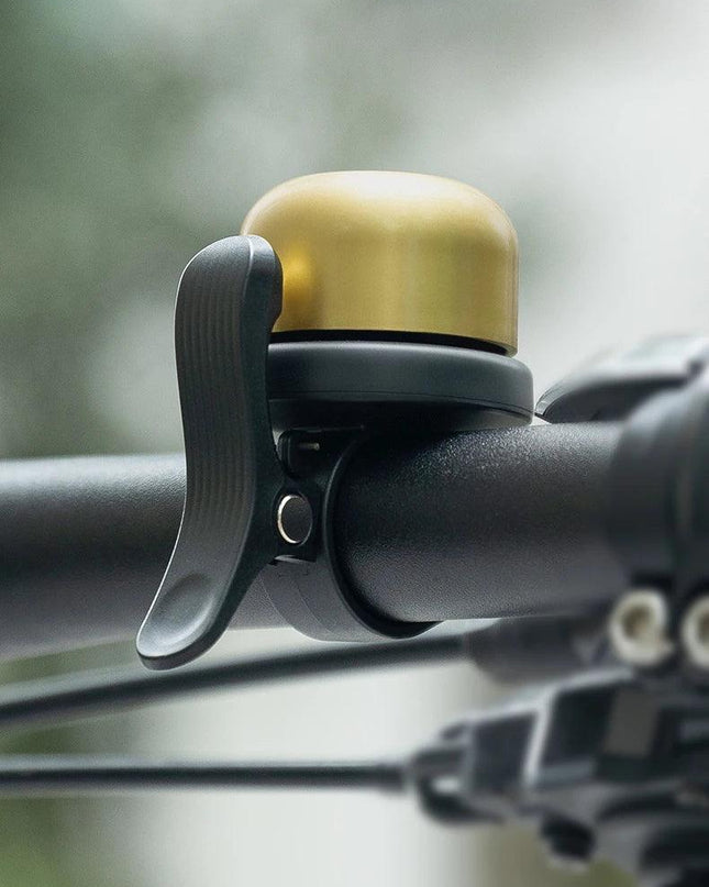ROCKBROS Bicycle Bell Classical Stainless Bike Bell Loud Horn Cycling Handlebar Bell Portable Alarm Safety Bicycle Accessories