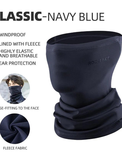 ROCKBROS Face Scarf Windproof Mask Multi-functional Warm Ski Bicycle Motorcycle Running Neck Cover Sport Breathable Face Mask