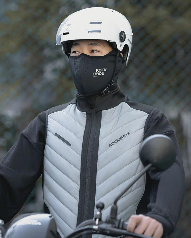 ROCKBROS Warmer Face Mask Windproof Motorcycle Fleece Sport Scarf Outdoor Face Protection Balaclava Bicycle Running Cycling Cap
