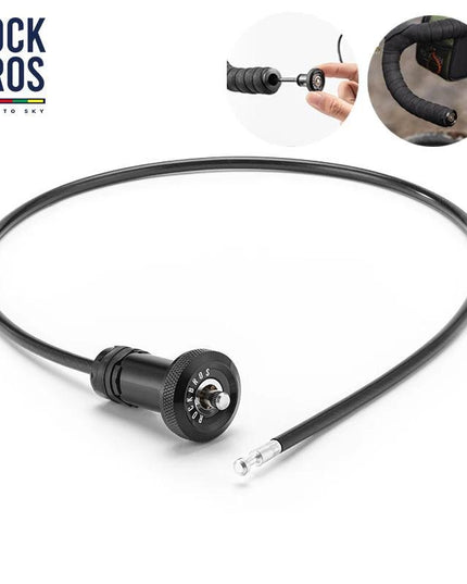 ROCKBROS ROAD TO SKY Concealed Handle Cable Lock Portable Anti-Theft Steel Bicycle Security Lock Equipment Bike Accessories