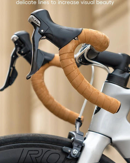 ROCKBROS Road Bike Handlebar Tapes Anti-slip PU EVA Breathable Shock Absorbing Cycling Strap Wear-Resistant Strap Accessories