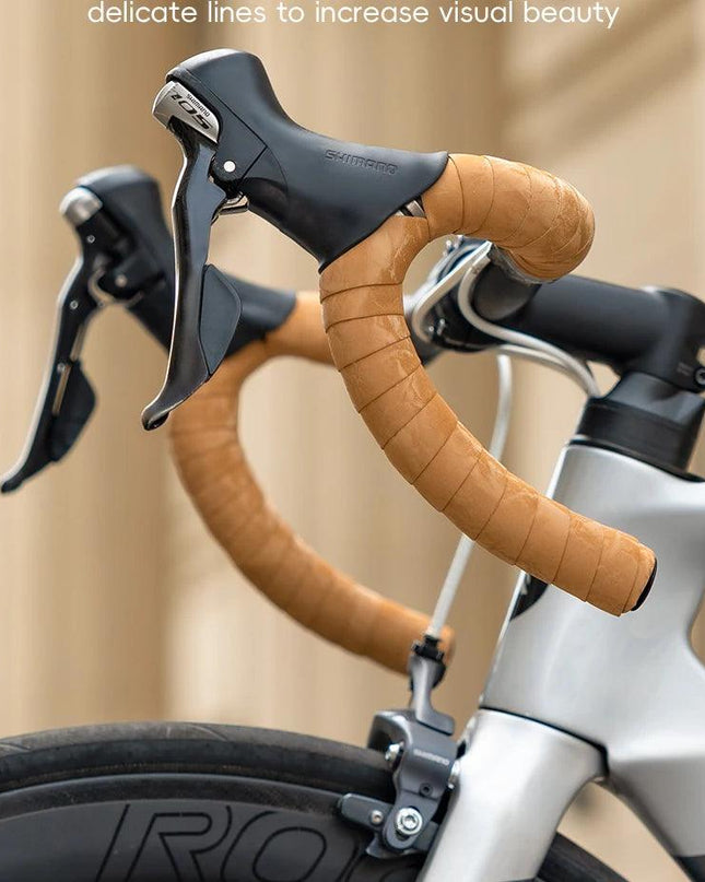 ROCKBROS Road Bike Handlebar Tapes Anti-slip PU EVA Breathable Shock Absorbing Cycling Strap Wear-Resistant Strap Accessories