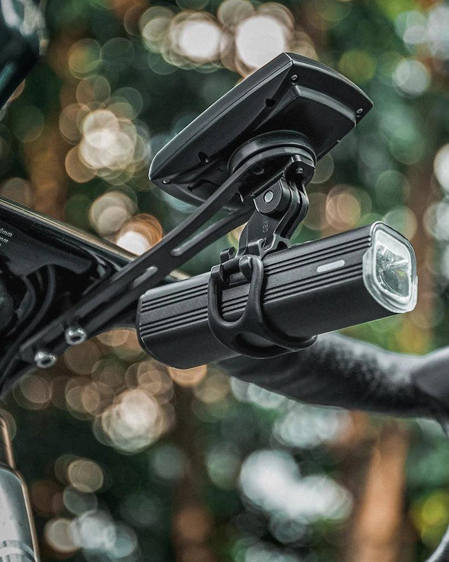 ROCKBROS Bike Computer Holder Carbon fiber For Garmin Bryton GoPro Camera Light Stand Cycling Computer Mount Extension Bracket