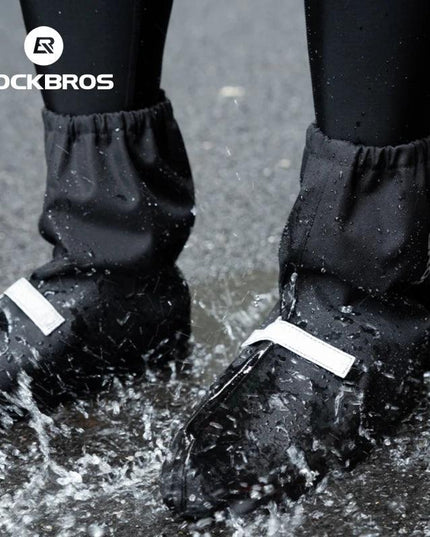 ROCKBROS Cycling Shoe Covers Lightweight Shoe Protective Cover Overshoes Waterproof Shoe Covers MTB Road Bike Racing Shoe Covers