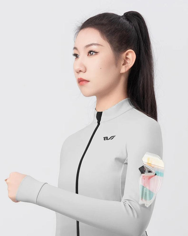 ROCKBROS Windbreak Cycling Jacket for Woman Winter Fleece Warm Women's Bicycle Jersey Professional Bicycle Training Clothing MTB