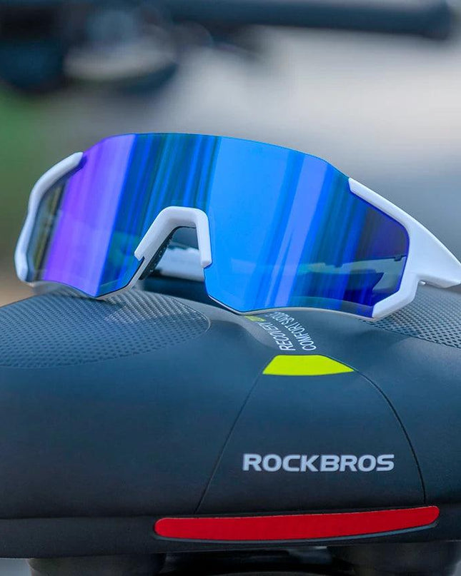 ROCKBROS Cycling Glasses Photochromic Polarized Lens Sunglasses UV400 Protection Eyewear Skiing Fishing Climbing Bicycle Goggles