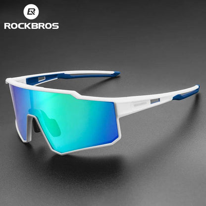 ROCKBROS Polarized Photochromic Glasses Cycling Sunglasses Outdoor Sports UV400 MTB Road Women Men Bicycle Goggles Adjustable