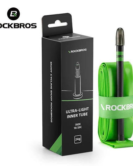 ROCKBROS Ultralight 24g Bike Inner Tube 700X18 25 28 MTB Road Bicycle TPU Material Tire Lightweight French Valve  65mm 85mm Tube