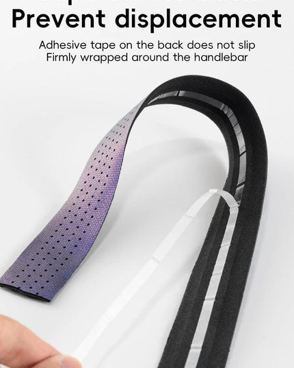 ROCKBROS Road Bike Handlebar Tapes Anti-slip PU EVA Breathable Shock Absorbing Cycling Strap Wear-Resistant Strap Accessories