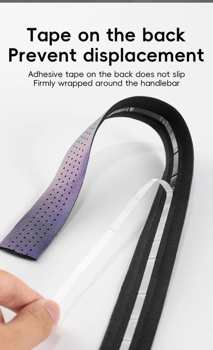 ROCKBROS Road Bike Handlebar Tapes Anti-slip PU EVA Breathable Shock Absorbing Cycling Strap Wear-Resistant Strap Accessories