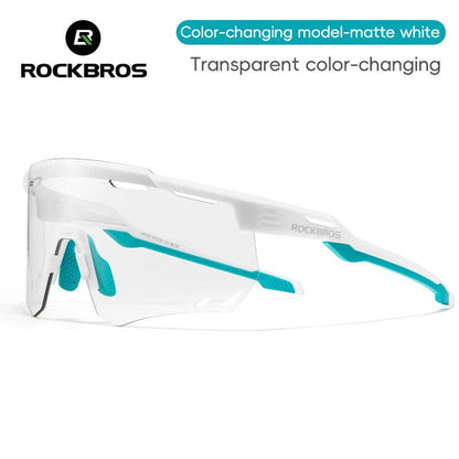 ROCKBROS Cycling Glasses MTB Road Bike Eyewear Driving Golf Goggles Protection Sports UV400 Sunglasses Polarized/Photochromic