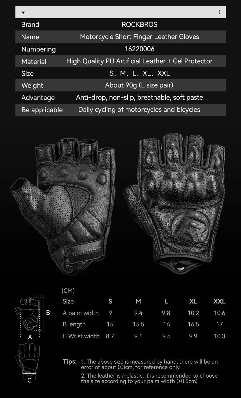 ROCKBROS Bicycle Gloves Men Women Gel Protector Tactical Motorcycle Gloves Sport Short Bike Gloves Breathable Half Finger Gloves