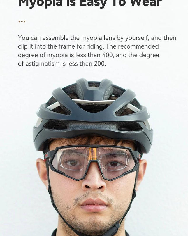 ROCKBROS Polarized Cycling Glasses Photochromic Glasses Men Sports Polarized Sunglasses Bicycle Riding Goggles Eyewear 2 Lens