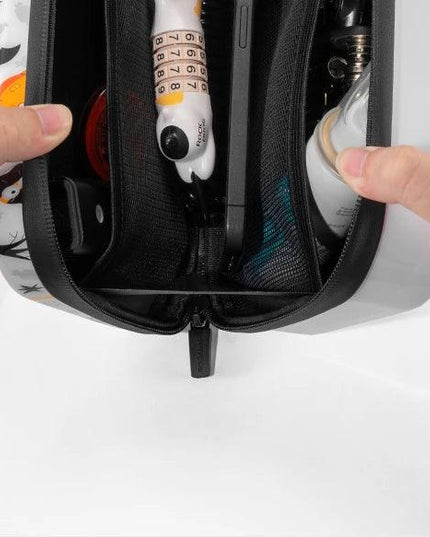ROCKBROS Bicycle Bag Folding Bike Front Bag 1.9L Big Capacity Hard Sheel Commuting Casual Brompton Bicycle Bag Waterproof Zipper