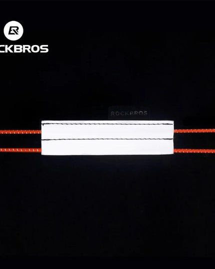 ROCKBROS Bicycle Leg Strap Safety Reflective Outdoor Bicycle Ankle Leg Band Portable Sports Camping Harnesses Cycling Equipment