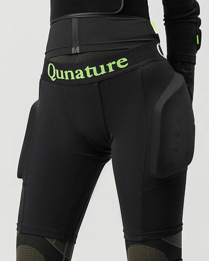 Qunature Ski Hip Protector Pants Adjustable Adult Sports Gear Shorts Snowboard Protection 3D Hip Pads for Motorcycle Skating