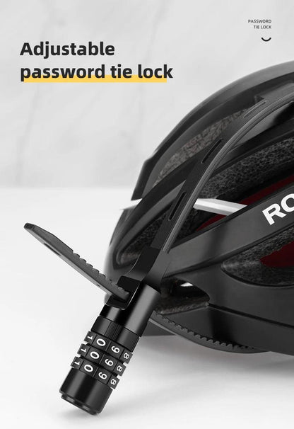 ROCKBROS Bicycle Lock 3 Digit Password Lock Anti-theft Portable Security Steel Chain Cycling Motorcycle Lock Bike Accessories