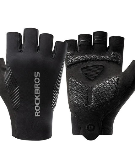 ROCKBROS Cycling Gloves Spring Summer Gloves Touch Screen Anti-slip Breathable MTB Road Bike Running Fitness Gym Motor Gloves
