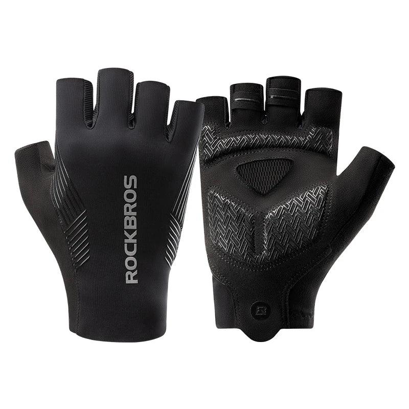 ROCKBROS Cycling Gloves Spring Summer Gloves Touch Screen Anti-slip Breathable MTB Road Bike Running Fitness Gym Motor Gloves