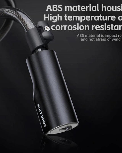 ROCKBROS Bicycle Lock Portable Anti-theft Zinc Alloy Multifunctional Cable Lock MTB Road Cycling Motorcycle Bike Accessories