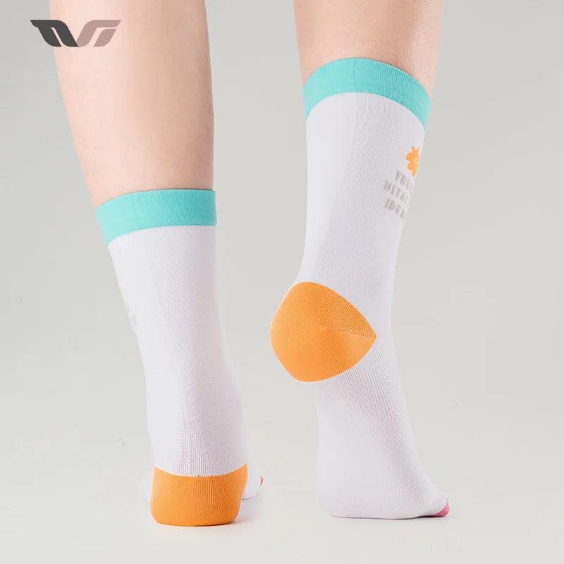 ROCKBROS TVI Series Professional Cycling Socks Women Breathable Road Bicycle Socks Quick Dry Anti Slip Wear-resistant Socks