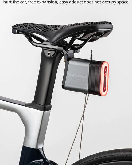 ROCKBROS Bicycle Tail Light With Lock Bluetooth Password Pairing Bike Lock Light IPX6 Waterproof Warning Light Tail  Accessories