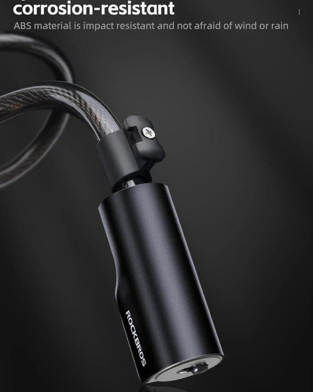 ROCKBROS Bicycle Lock Portable Anti-theft Zinc Alloy Multifunctional Cable Lock MTB Road Cycling Motorcycle Bike Accessories