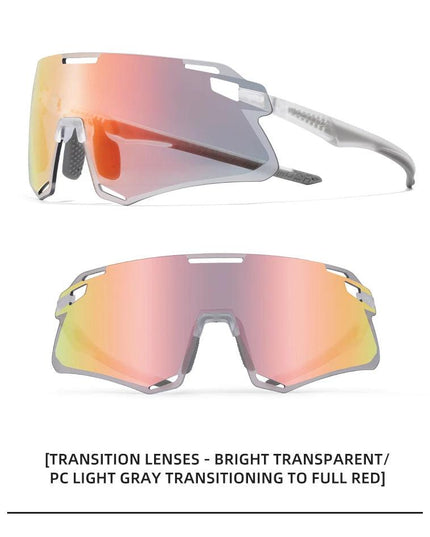 ROCKBROS Cycling Glasses Lightweight Frameless Bike Glasses High-Definition Lenses Road Bicycle Protection Goggles Sport Eyewear
