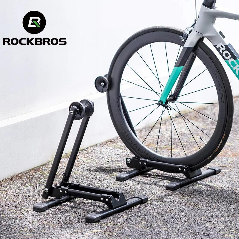 ROCKBROS Bicycle Stand Racks Storage Indoor Floor Bike Parking Stand Road MTB Cycling Support Holder Rack Bike Accessories