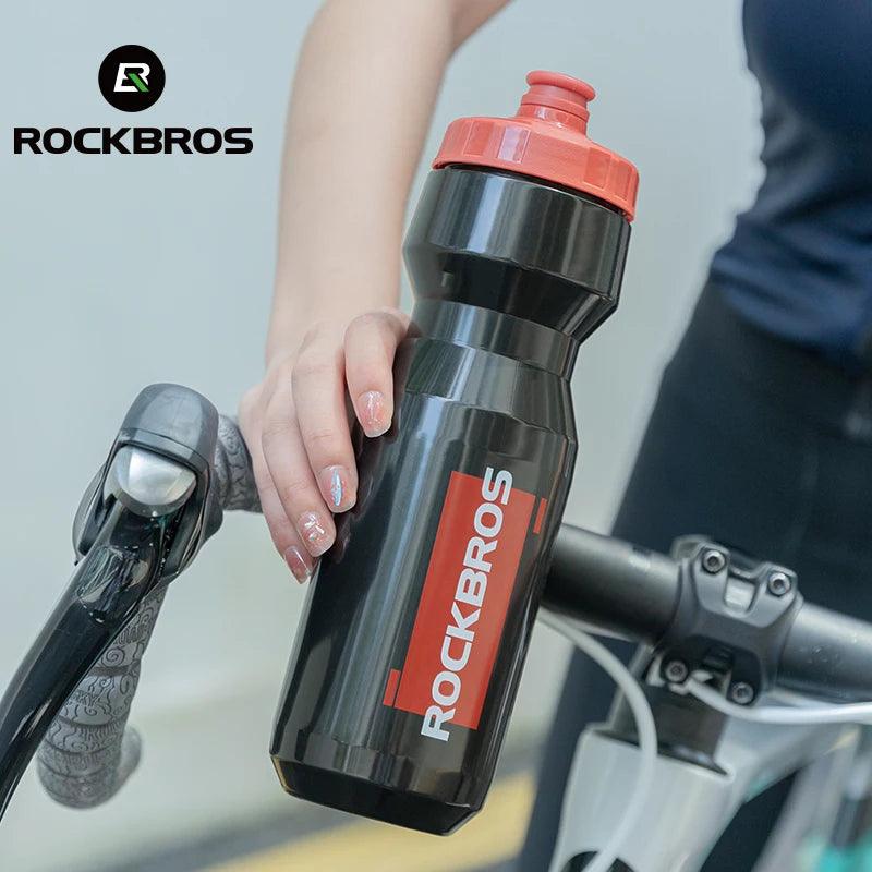 ROCKBROS Water Bottle 750ml Cycling Water Drink Bottle Outdoor Sports Travel Leisure Portable Kettle Water Bottle Drinkware