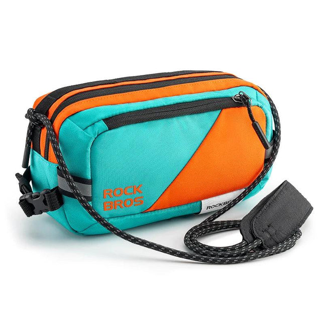 ROCKBROS Bicycle Bag Set Waterproof Combo Bag Front Bag Triangle Tube Bag Polyester Portable Bottle Bag Long-Distance Travel Bag