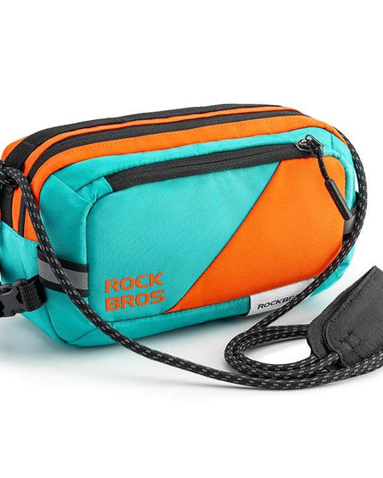 ROCKBROS Handlebar Bag  Bike Bag Portable Pannier Multi-purpose 2.5L Large Capacity Backpack Shoulder Messenger Crossbody Bags