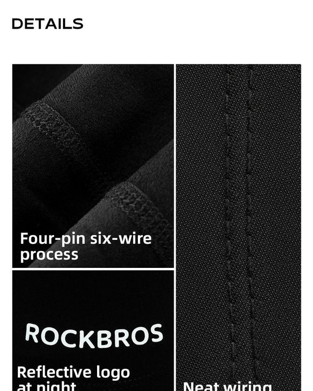 ROCKBROS Children‘s Winter Cycling Caps Riding Face Cover Windproof Outdoor Hiking Warm Neck Face Breathable Bike Hat Balaclava