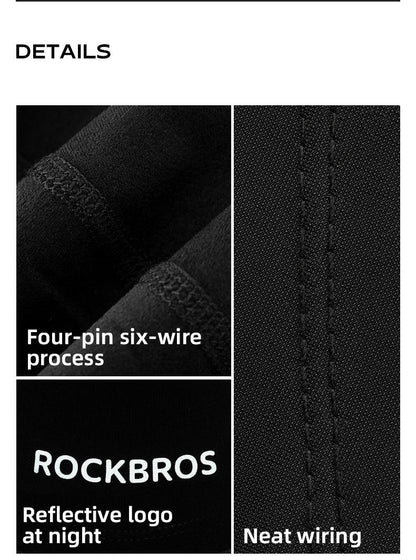 ROCKBROS Children‘s Winter Cycling Caps Riding Face Cover Windproof Outdoor Hiking Warm Neck Face Breathable Bike Hat Balaclava