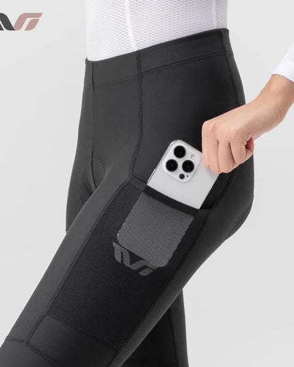ROCKBROS TVI Series Women's Cycling Pants Riding Mountain Bike Trousers Windproof Breathable Bicycle Padded Tights Asain Size