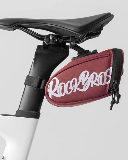 ROCKBROS Bicycle Seat Bag Lightweight Bike Saddle Bag for Cycling Essentials Reflective Rear Pack Wear-Resistant Bag