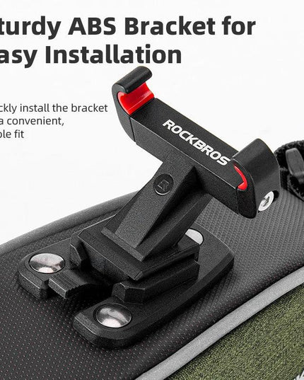 ROCKBROS Bicycle Saddle Bag Portable Waterproof Cycling Seat Tail Pouch Ciclismo Seatpost Backpack Storage Rear Bag Pannier