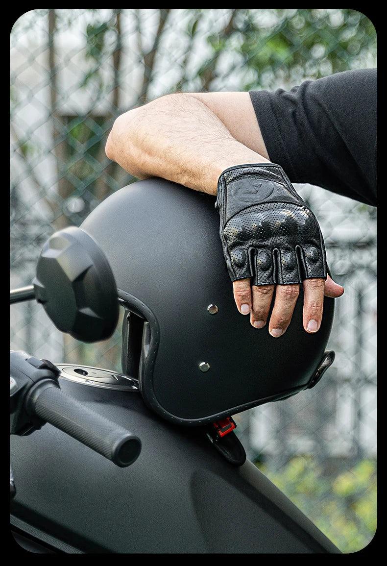 ROCKBROS Bicycle Gloves Men Women Gel Protector Tactical Motorcycle Gloves Sport Short Bike Gloves Breathable Half Finger Gloves