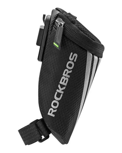 ROCKBROS Bike Bag Portable Reflective Saddle Bag Tail Seatpost Nylon Bicycle Bag MTB Road Bike Bag Panniers Bicycle Accessories
