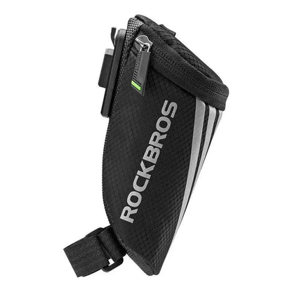 ROCKBROS Bike Bag Portable Reflective Saddle Bag Tail Seatpost Nylon Bicycle Bag MTB Road Bike Bag Panniers Bicycle Accessories