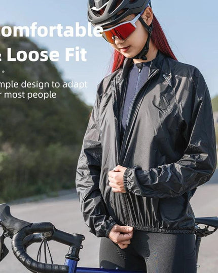 ROCKBROS Cycling Jacket Skin Clothing Ultralight Breathable Nylon Sunscreen Sportswear Sweat-absorbent Outwear Men Women Casual