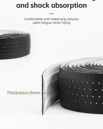 ROCKBROS Road Bike Handlebar Tape Breathable Anti-slip Shock Absorbing Belt Winding Straps Soft Wear-Resistant Cycling Strap