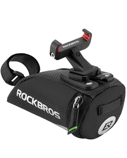 ROCKBROS Bike Bag Portable Reflective Saddle Bag Tail Seatpost Nylon Bicycle Bag MTB Road Bike Bag Panniers Bicycle Accessories