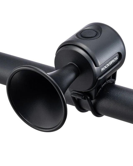 ROCKBROS Bike Bell Electronic Loud Horn ABS 120db Safety Electric Bell IPX4 Speaker Alarm Ring Bicycle Handlebar Warning Bell
