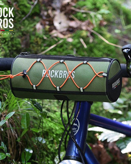 ROCKBROS ROAD TO SKY Cycling Bag Front Tube Bag Long Distance Riding MTB Road Bike Bag Head Beam hanger Bag Bike Accessories